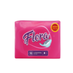 Flora ultra sanitary pads normal size 10s,