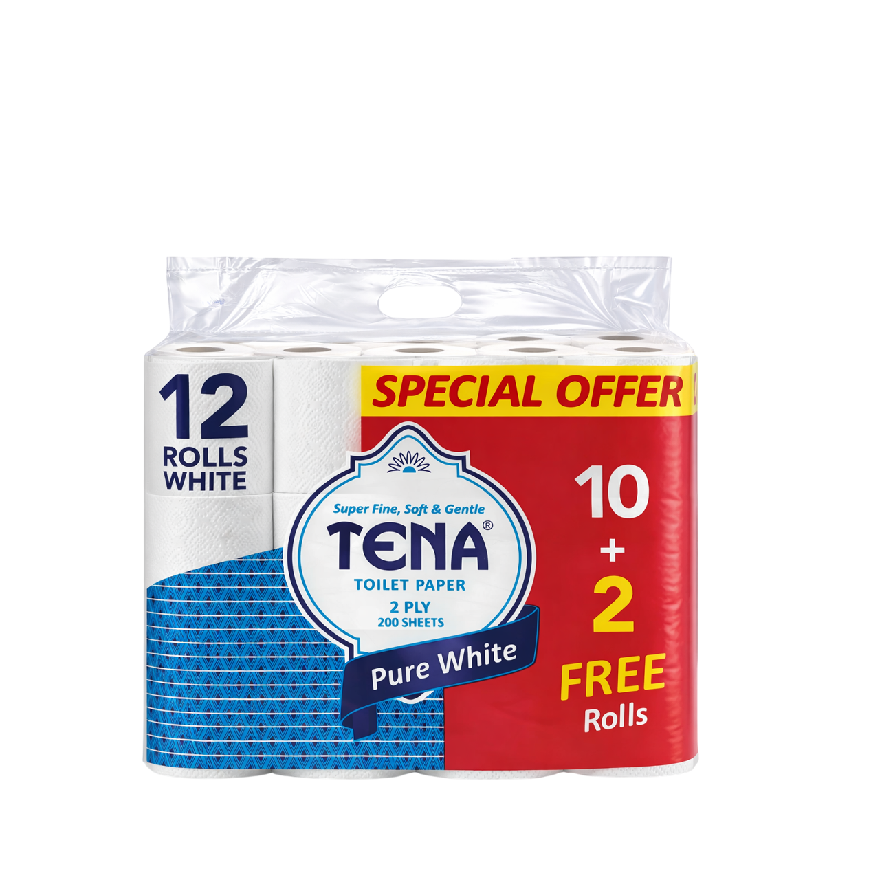 Tena-2-Ply-Unwrapped-Toilet-Paper-10-Pack-10-Rolls-x-4-Packs-per-Bale2-Photoroom-1 Tena 10 + 2 promo pack - Image 1