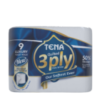 Tena toilet paper 3-ply 9 pack